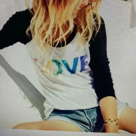 Chaser Love Raglan Baseball Long Sleeve T-Shirt - Picture 9 of 9